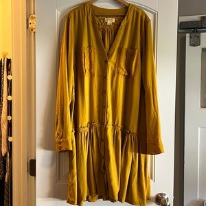 Maeve drop waist dress